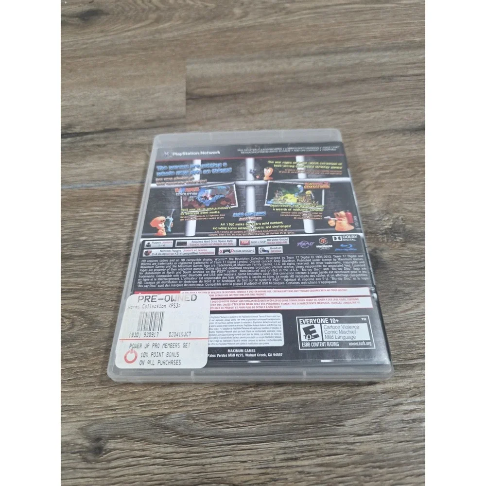 Worms: The Revolution Collection (Sony PlayStation 3, 2013) CIB